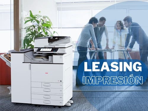 Alquiler o Leasing de impresión