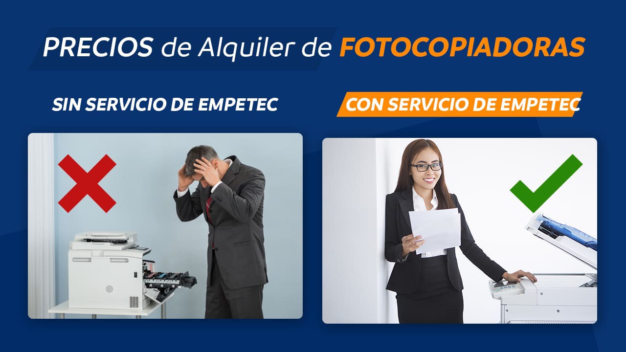 Precios de arrendamiento de fotocopiadoras