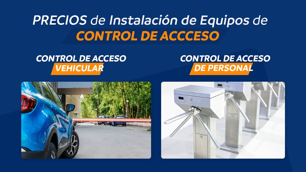 Precios para los sistemas de control de accesos